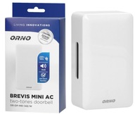 Zvonček Orno BREVIS MINI AC OR-DP-MR-148/W 80 dBa