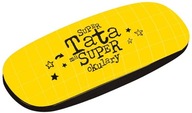 Žlté žlté puzdro na okuliare - Super Dad Žlté žlté puzdro na okuliare - Super Dad