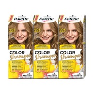 Palette Color Shampoo farbiaci šampón 8-00 Medium Blonde 3 kusy Palette Color Shampoo farbiaci šampón 8-00 Medium Blonde 3 kusy