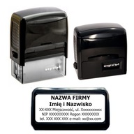 Pečiatka Wagraf B4s čierna 58x24mm na 7-8 riadkov + Dizajn + Guma Pečiatka Wagraf B4s čierna 58x24mm na 7-8 riadkov + Dizajn + Guma