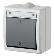 HERMETICKÝ DVOJPÓLOVÝ SPÍNAČ AQUANT IP55 HERMETICKÝ DVOJPÓLOVÝ SPÍNAČ AQUANT IP55
