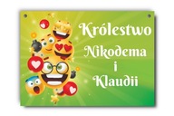 Menovka s emotikonom a emotikonom Menovka s emotikonom a emotikonom