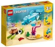 LEGO CREATOR 3V1 31128 DELFÍN A KORYTNAČKA LEGO CREATOR 3V1 31128 DELFÍN A KORYTNAČKA