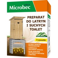 PRÍPRAVOK na suché WC latríny 4 ks Microbec