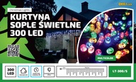 ZÁCLONA ICOPLE 300 LED 15m VONKAJŠÍ ČASOVAČ MULTI ZÁCLONA ICOPLE 300 LED 15m VONKAJŠÍ ČASOVAČ MULTI