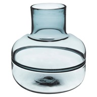 UNIKÁTNA dekoratívna sklenená váza na KVETY