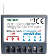 Diaľkový ovládač LIFE PDB box, výmena batérie Diaľkový ovládač LIFE PDB box, výmena batérie