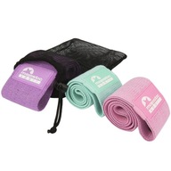 Sada 3 bedrových pásov Majestic Sport na cvičenie Sada 3 bedrových pásov Majestic Sport na cvičenie