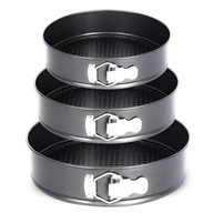 FORMY NA TORTY 3 KUSY 24/26/28cm E-8013 FORMY NA TORTY 3 KUSY 24/26/28cm E-8013
