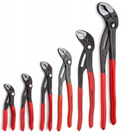 Najväčšia sada kliešťových kľúčov Knipex 6x Cobra Najväčšia sada kliešťových kľúčov Knipex 6x Cobra