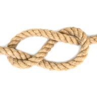 Jutové lano jutové jutové 60mm 5m Jutové lano jutové jutové 60mm 5m