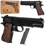KOVOVÁ BB pištoľ C8 AIRSOFT 6MM M1911 COLT
