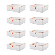 8 ks PARKLA Nádoba na oblečenie/posteľná bielizeň 55x49x19 cm 8 ks PARKLA Nádoba na oblečenie/posteľná bielizeň 55x49x19 cm