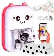 MINI DRUKUŚ TEPELNÁ TLAČIAREŇ KOTEK + 16 KS VALCE MINI DRUKUŚ TEPELNÁ TLAČIAREŇ KOTEK + 16 KS VALCE