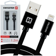 SWISSTEN Lightning 3A USB nabíjací kábel 1,2m SWISSTEN Lightning 3A USB nabíjací kábel 1,2m