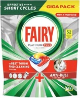 Kapsule do umývačky riadu Fairy Lemon Platinum 52 ks
