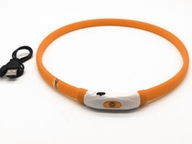 LED, svietiaci, USB nabíjaný obojok pre psa do 53 cm LED, svietiaci, USB nabíjaný obojok pre psa do 53 cm