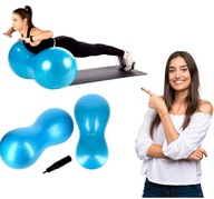 Lopta na gymnastickú rehabilitáciu arašid + pumpa Lopta na gymnastickú rehabilitáciu arašid + pumpa