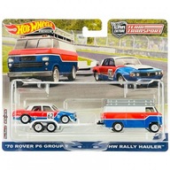 Hot Wheels Transport Vehicle Rally Hauler 70 Rover P6 Group 2 HKF45 FLF56 Hot Wheels Transport Vehicle Rally Hauler 70 Rover P6 Group 2 HKF45 FLF56