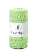 Macrame šnúrka, 3PLY jablková bavlna, hrúbka 3 mm, 100 m Macrame šnúrka, 3PLY jablková bavlna, hrúbka 3 mm, 100 m