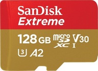 Extreme MicroSDXC 128 GB Class 10 UHSI/U3 A2 V30