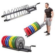 Stojan na závažie tanierov 250KG PEVNÝ VOZÍK Stojan na závažie tanierov 250KG PEVNÝ VOZÍK