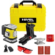 NIVEL SYSTEM CL2R ČERVENÝ KRÍŽOVÝ LASER SADA NIVEL SYSTEM CL2R ČERVENÝ KRÍŽOVÝ LASER SADA