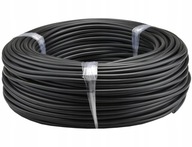 Kábel napájací OMY 2x1 lankový čierny 100m