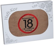 UTERÁK 70x140 S VÝŠIVKOU AKO DARČEK K 18. NARODENINÁM UTERÁK 70x140 S VÝŠIVKOU AKO DARČEK K 18. NARODENINÁM