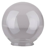 Okrúhle tienidlo E27 z číreho skla pre baletné lampy