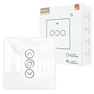 MOES dotykové sklenené tlačidlo ovládač inteligentných markíz TUYA WIFI BT 3D MOES dotykové sklenené tlačidlo ovládač inteligentných markíz TUYA WIFI BT 3D