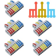 RÝCHLY KÁBLOVÝ KONEKTOR DISCOVERY KONEKTOR 3x na 3P LED FAREBNÉ ZÁCLONY RÝCHLY KÁBLOVÝ KONEKTOR DISCOVERY KONEKTOR 3x na 3P LED FAREBNÉ ZÁCLONY