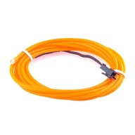 El Wire - žltý elektroluminiscenčný kábel 3m