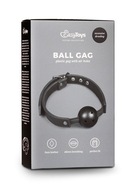 Knebel-Ball Gag s PVC loptičkou - čierny Knebel-Ball Gag s PVC loptičkou - čierny