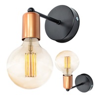 MZK1 svietidlo Black_copper Edison nástenné svietidlo Skylight MZK1 svietidlo Black_copper Edison nástenné svietidlo Skylight