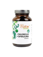 CHLORELLA + SPIRULINA BIO 300 TABLETY - BATOM (BATOM) BATOM CHLORELLA + SPIRULINA BIO 300 TABLETY - BATOM (BATOM) BATOM