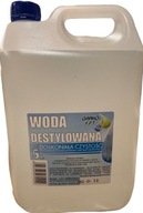 Destilovaná voda, certifikát kvality, nedemineralizovaná, 5L Destilovaná voda, certifikát kvality, nedemineralizovaná, 5L
