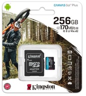 KINGSTON Micro SD pamäťová karta 256GB UHS-I U3 V30