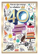 K 40. narodeninám Funny card XXL Veľký skvelý darček k 40. narodeninám PCP39 K 40. narodeninám Funny card XXL Veľký skvelý darček k 40. narodeninám PCP39
