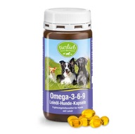 Omega 3 6 9 kyseliny pre psov 180 kapsúl Tierlieb Omega 3 6 9 kyseliny pre psov 180 kapsúl Tierlieb