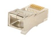 Modulárna zástrčka RJ45 8p8c pre 100 ks tieneného vodiča Modulárna zástrčka RJ45 8p8c pre 100 ks tieneného vodiča