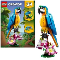 LEGO Creator 3 v 1 31136 Exotický papagáj papagáj papagáj, žaba, ryba Nemo 3v1