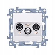 R-TV-SAT ANTENNA KONCOVKA, BIELE SIMON 10 R-TV-SAT ANTENNA KONCOVKA, BIELE SIMON 10