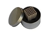 NeoCube magnetické guličky 216 ks 5mm strieborné BOX neodymové magnety NeoCube magnetické guličky 216 ks 5mm strieborné BOX neodymové magnety