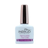 Indigo snímateľný vrchný lak Pro White 7 ml Indigo snímateľný vrchný lak Pro White 7 ml