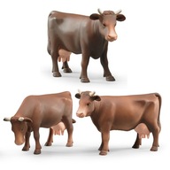 Bruder 02308 Figúrka kravy v troch pózach