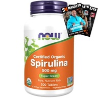 NOW POTRAVINY SPIRULINA 500 mg RIASY VEGE DETOX 200T NOW POTRAVINY SPIRULINA 500 mg RIASY VEGE DETOX 200T
