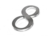 PÍSMENA, ČÍSLA vyrobené z plexiskla 8mm, striebro, 150mm PÍSMENA, ČÍSLA vyrobené z plexiskla 8mm, striebro, 150mm