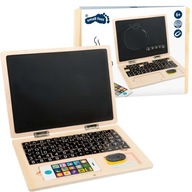 DREVENÝ LAPTOP S MAGNETICKOU TABUĽOU A KRÍDOU DREVENÝ LAPTOP S MAGNETICKOU TABUĽOU A KRÍDOU