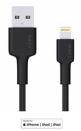 AUKEY Kábel pre iPhone 11 Xs X 8 7 6 5s SE - 2m AUKEY Kábel pre iPhone 11 Xs X 8 7 6 5s SE - 2m